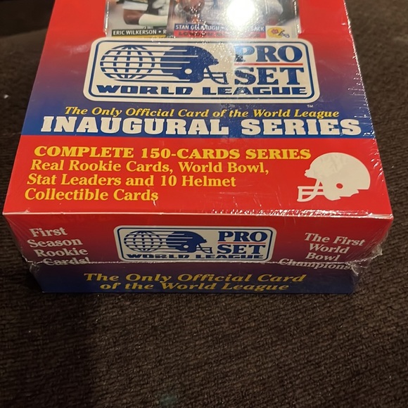 1991 Pro Set World League Inaugural Series Football Card Box - Picture 4 of 4